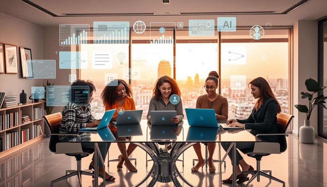 AI solutions for women-led businesses