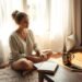 Spiritual awakening, journaling, women in life transitions, 40 to 50 years old